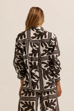 Load image into Gallery viewer, Reflex Top in Frond Choc by Zoe Kratzman
