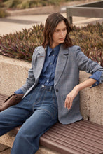 Load image into Gallery viewer, Scout Jacket in Sapphire Check by Zoe Kratzmann
