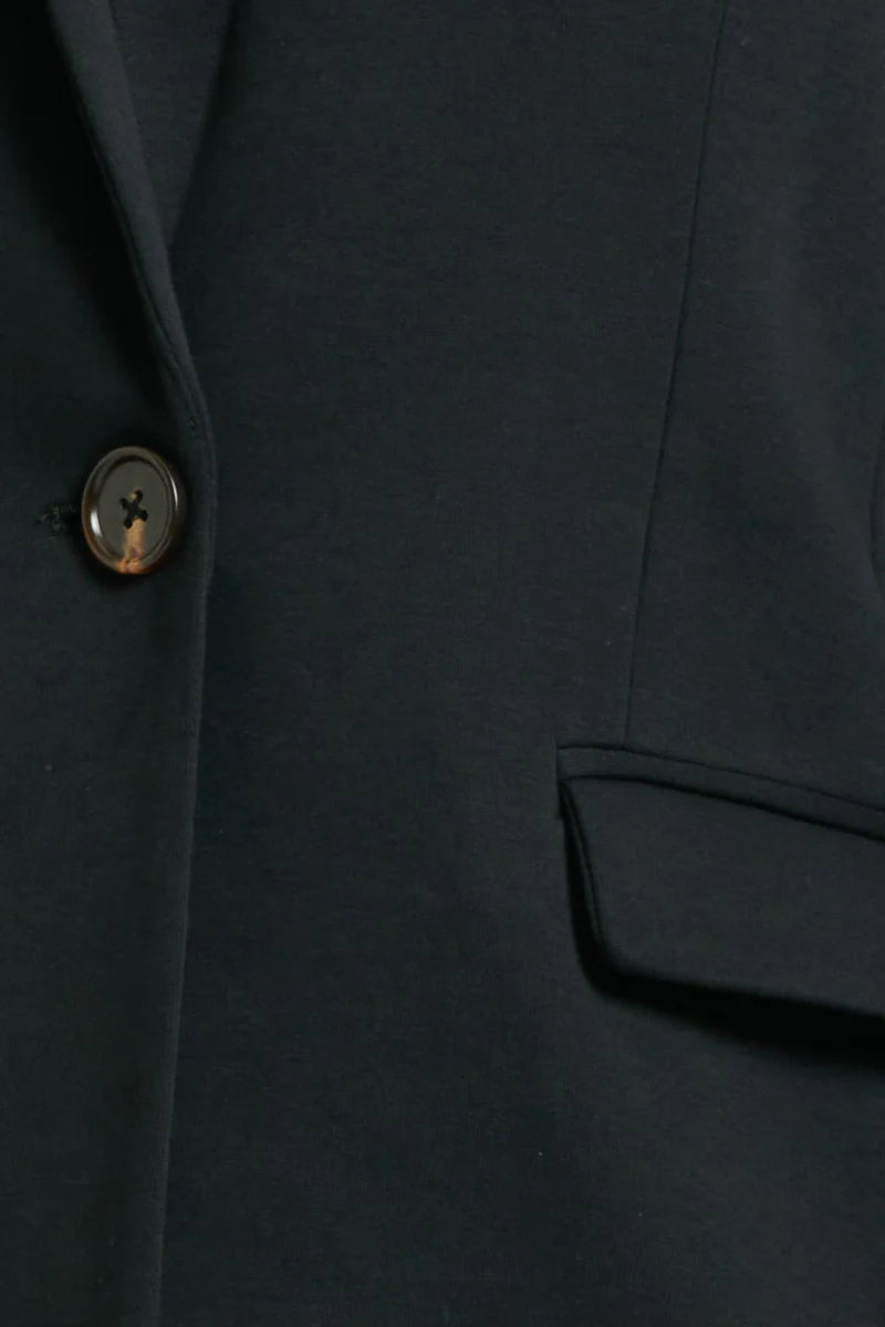 Iris Scuba Blazer in Black by Shirty