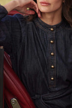 Load image into Gallery viewer, Snapshot Dress in Dark Denim by Zoe Kratzmann
