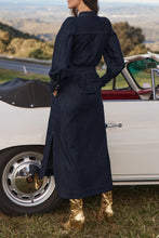 Load image into Gallery viewer, Snapshot Dress in Dark Denim by Zoe Kratzmann
