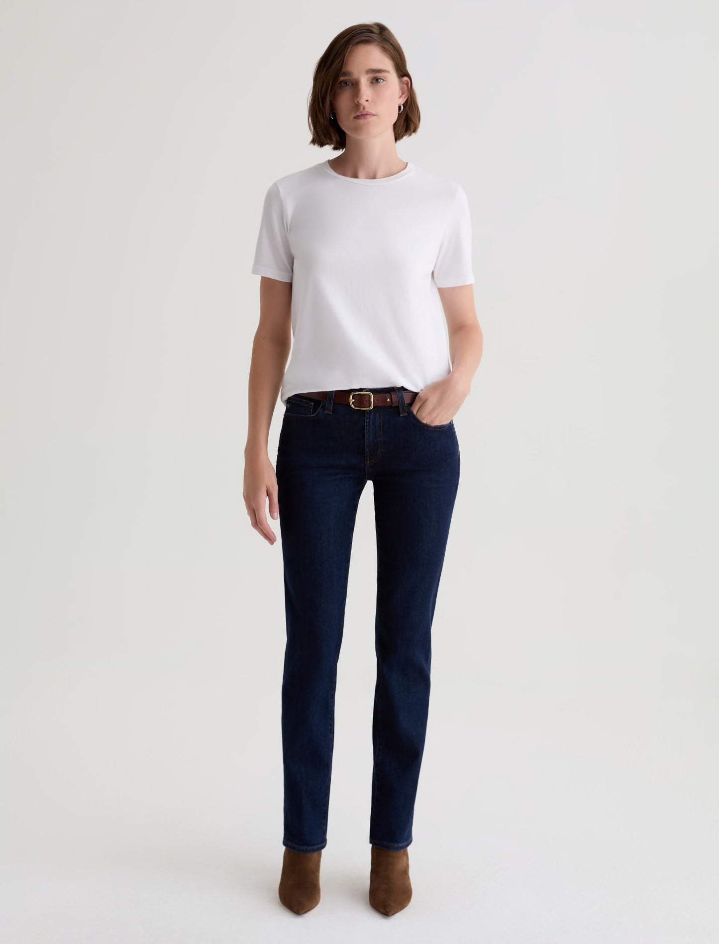 The Sandra Jean in Modern Indigo by AG Jeans