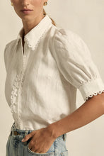 Load image into Gallery viewer, Tether Top in Porcelain by Zoe Kratzmann
