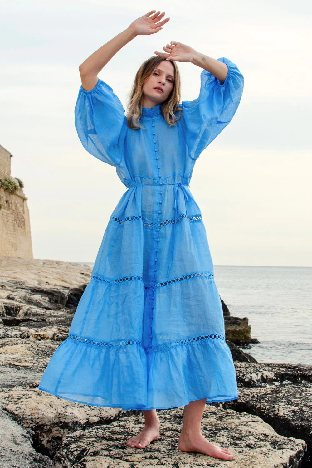 Toast Dress in Peacock by Zoe Kratzmann