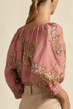 Load image into Gallery viewer, Tranquil Top in Kgari Bloom by Zoe Kratzmann
