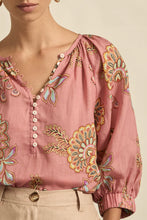 Load image into Gallery viewer, Tranquil Top in Kgari Bloom by Zoe Kratzmann
