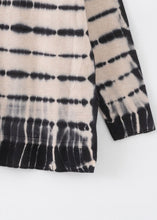 Load image into Gallery viewer, Cashmere Blend Tie Dye Knit in Shell Lead by Aleger
