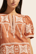 Load image into Gallery viewer, Venture Top in Ginger Embroid by Zoe Kratzman
