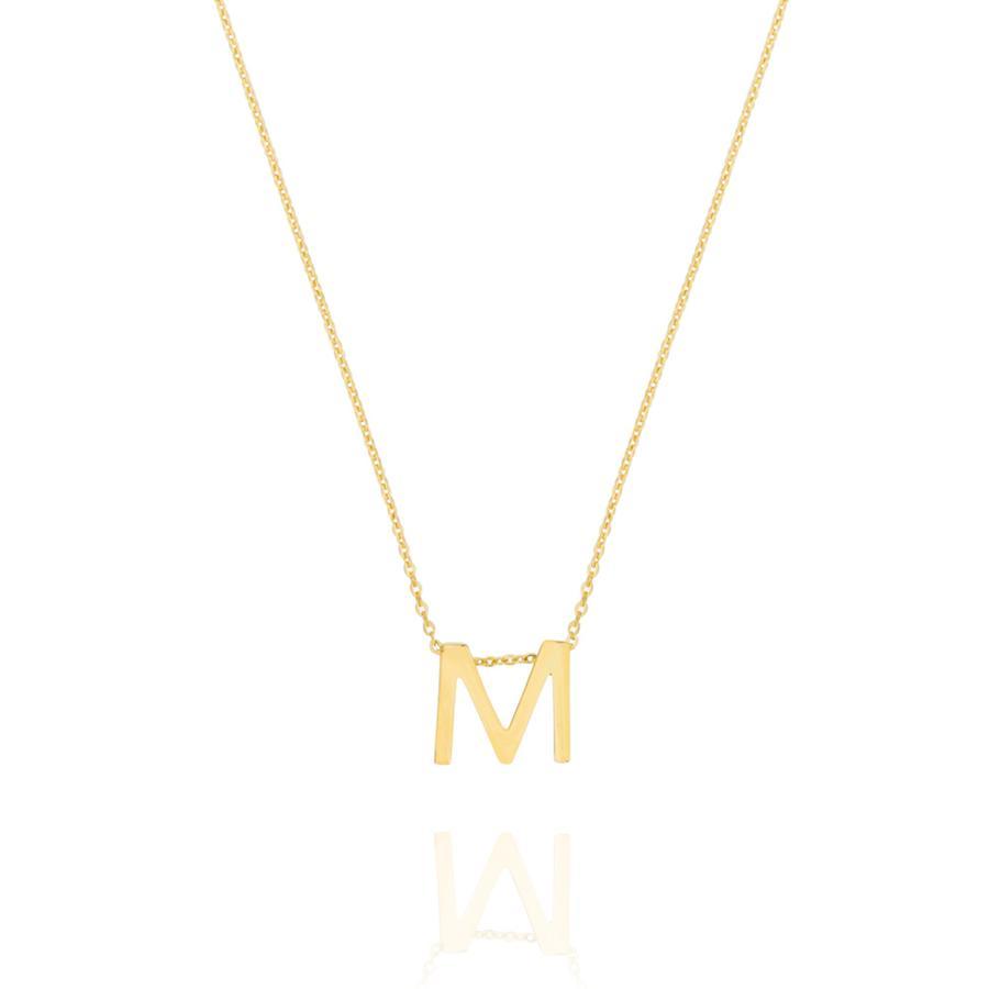 Letter Necklace by Linda Tahija