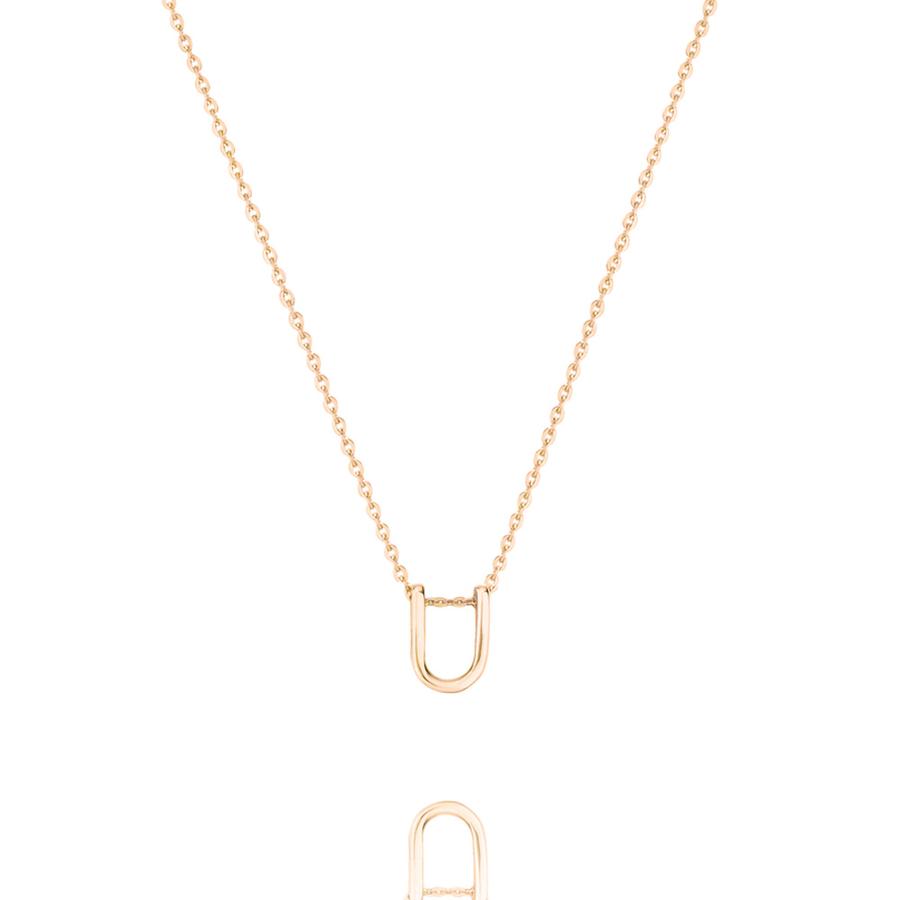 Letter Necklace by Linda Tahija