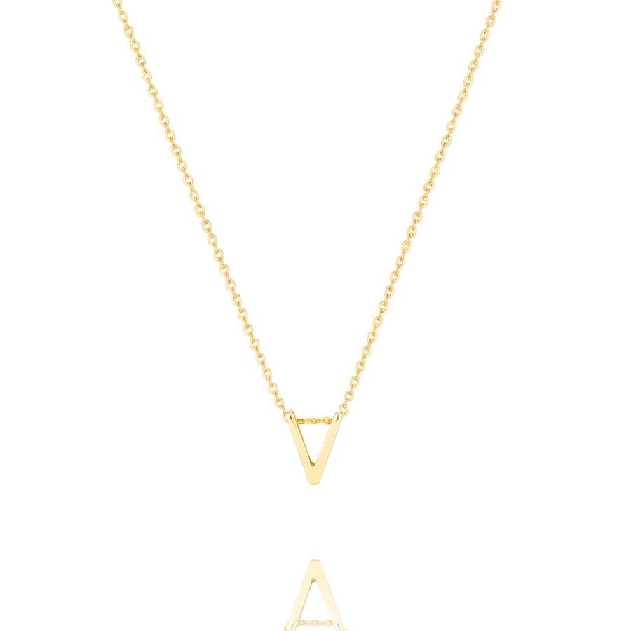 Letter Necklace by Linda Tahija