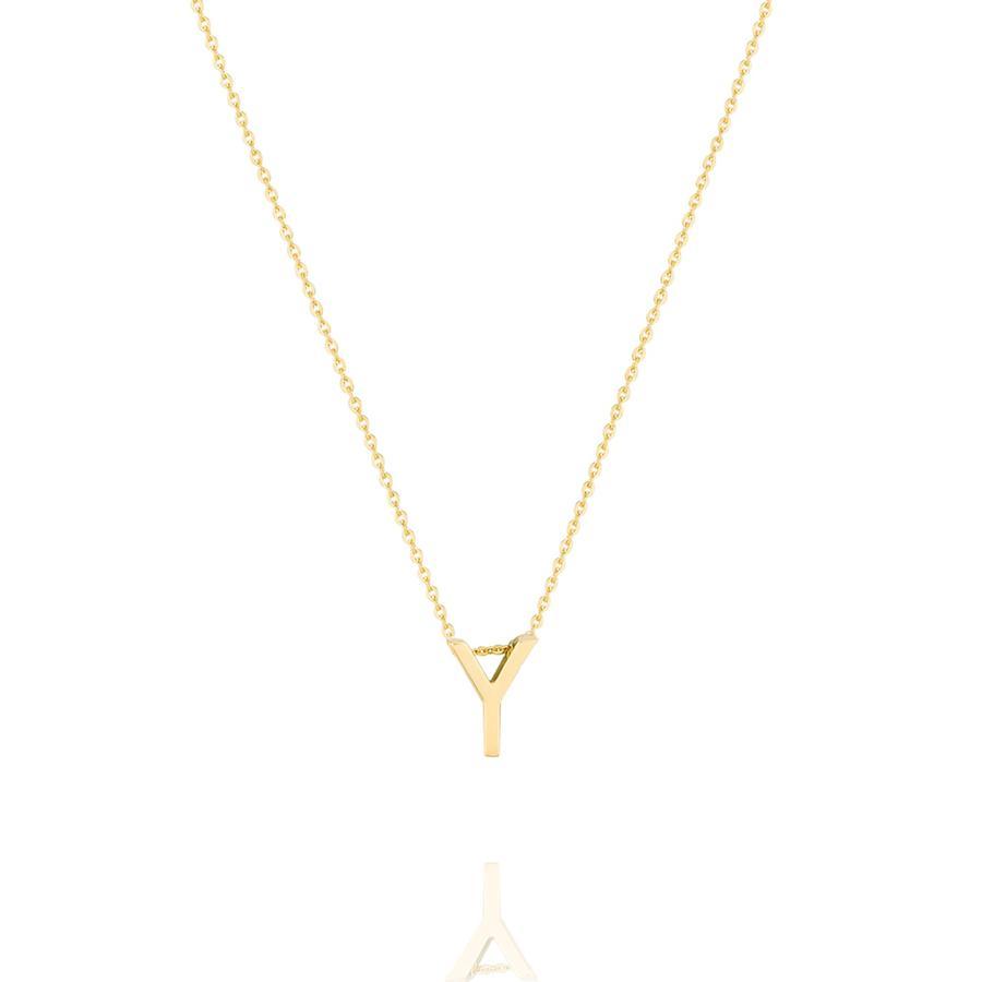 Letter Necklace by Linda Tahija