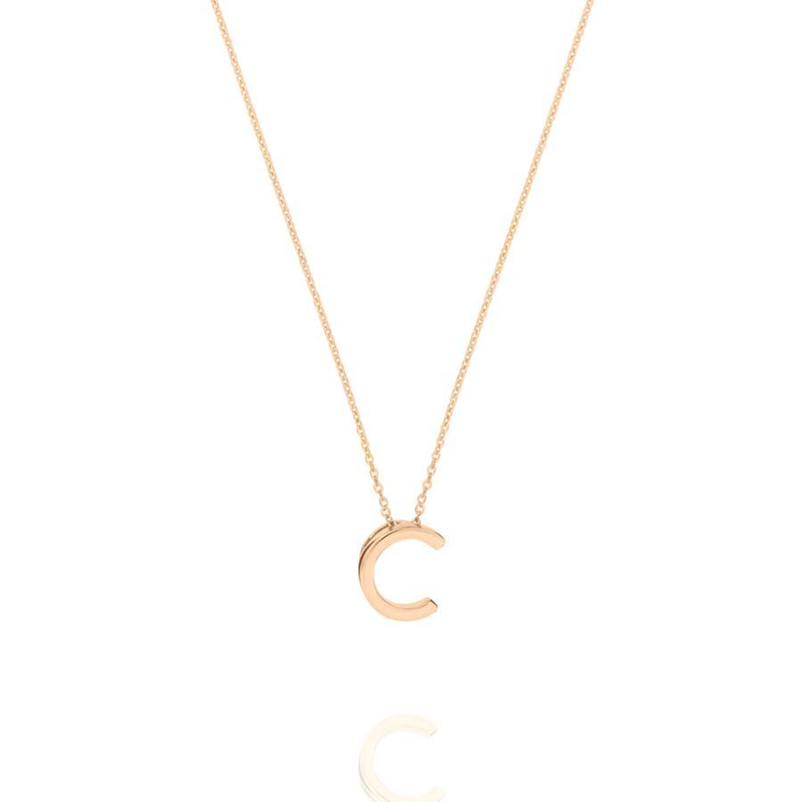 Letter Necklace by Linda Tahija