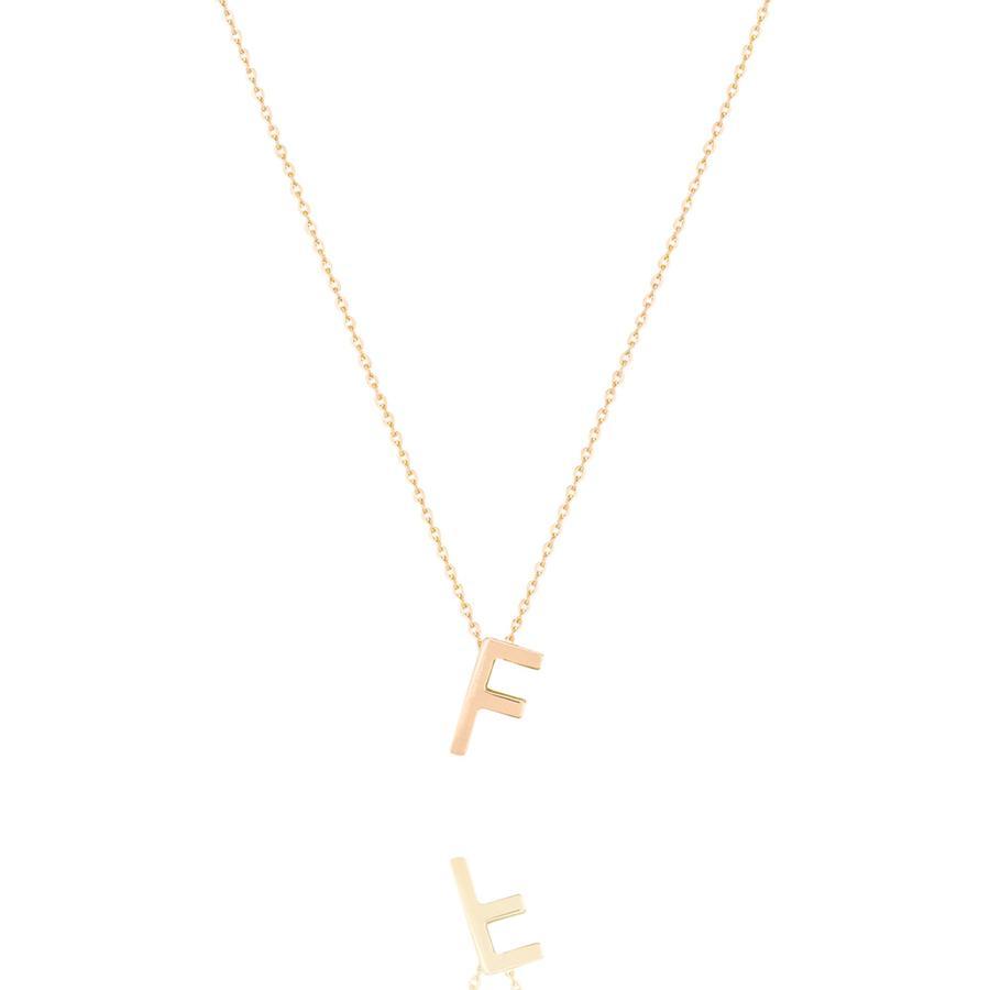 Letter Necklace by Linda Tahija
