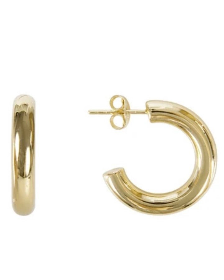 Basic Gold Hoops by Fairley