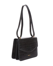 Load image into Gallery viewer, Hermione Bag by Nat &amp; Nin in Croc Noir
