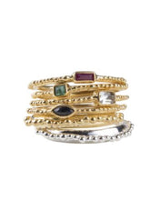 Load image into Gallery viewer, Silver Crown Ring by Fairley
