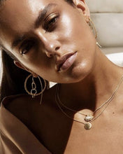 Load image into Gallery viewer, Gold Tag Necklace by Fairley
