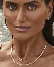 Load image into Gallery viewer, Gold Herringbone Necklace by Fairley
