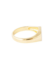 Load image into Gallery viewer, Classic Gold Signet Ring by Fairley
