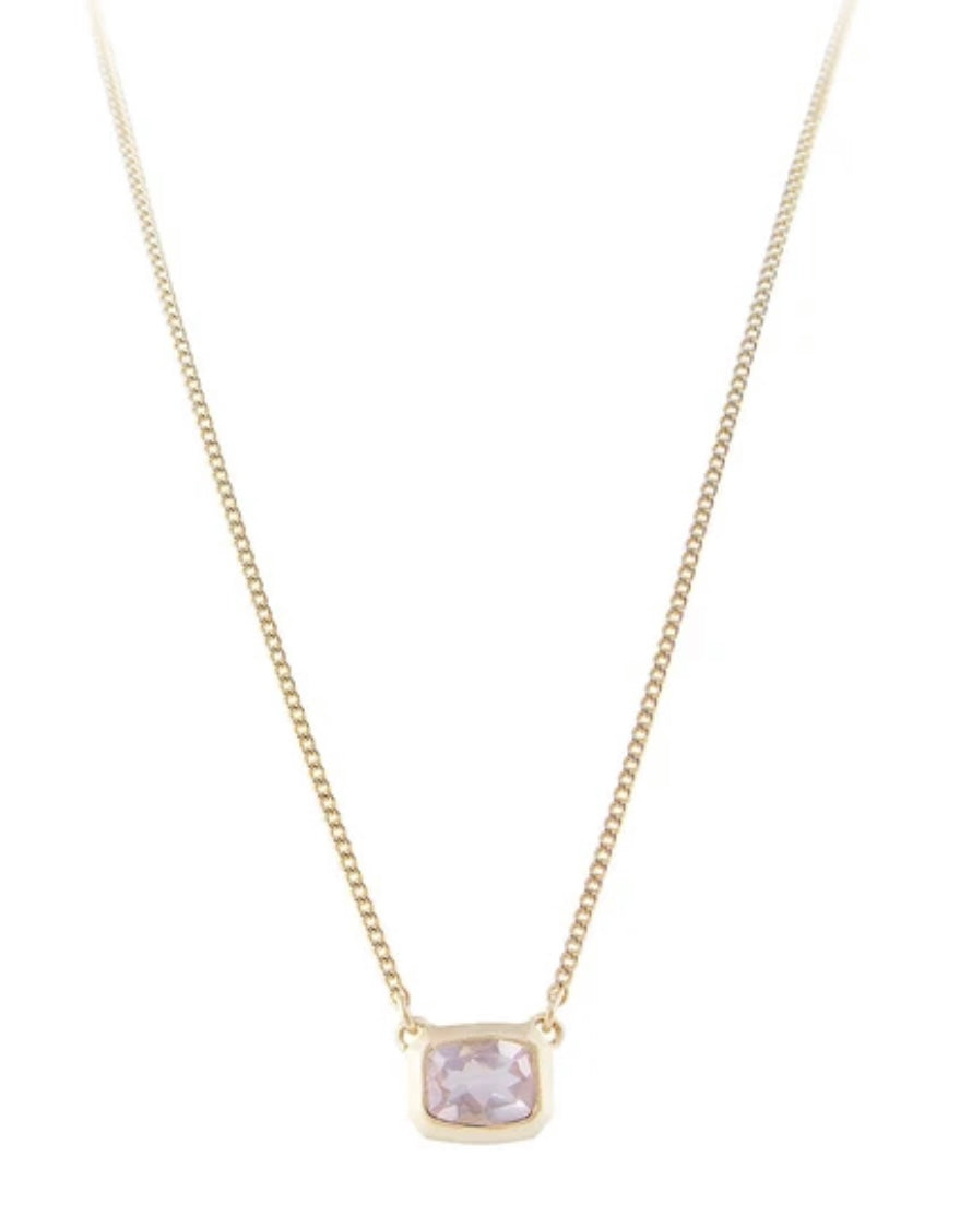 Rose Quartz Necklace by Fairley