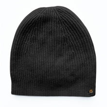 Load image into Gallery viewer, Pure Cashmere Ribbed Beanie by Mia Fratino
