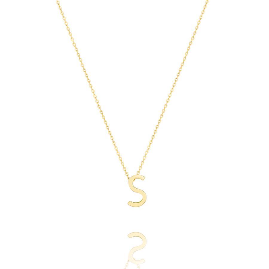 Letter Necklace by Linda Tahija